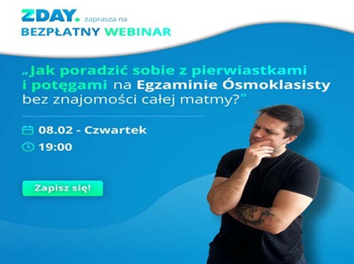 Ikona do artykułu: Zaproszenie na Webinar ZDAY